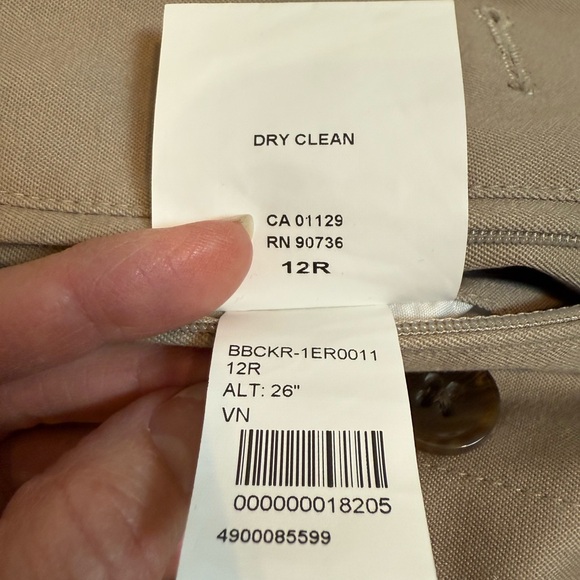 Ralph Lauren Boys Classic Beige Trench Coat Overcoat Size 12 All Weather - Picture 5 of 13